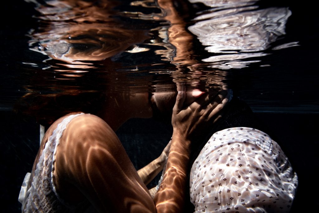 Trash the dress aquatique réunion photographe