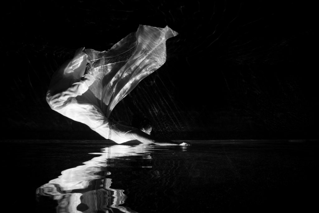 Trash the dress aquatique réunion photographe