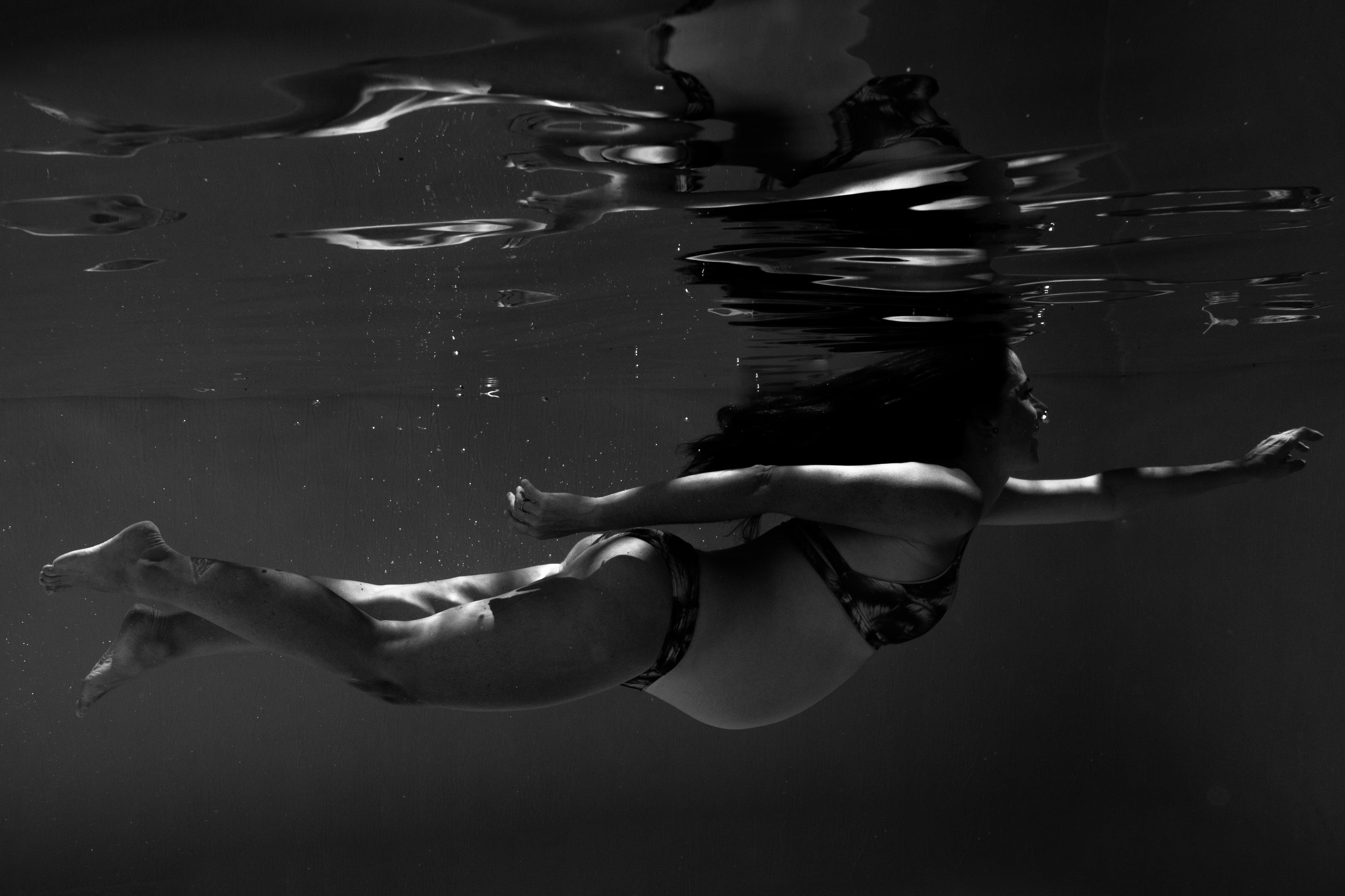 photographie grossesse aquatique underwater ile réunion