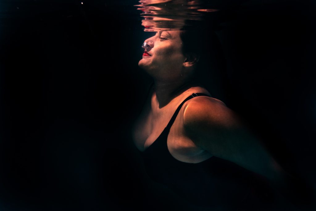 photographie portrait aquatique underwater ile réunion