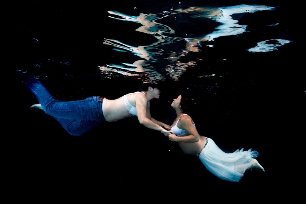 photographe underwater couple