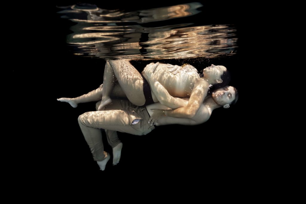 amour sous l'eau