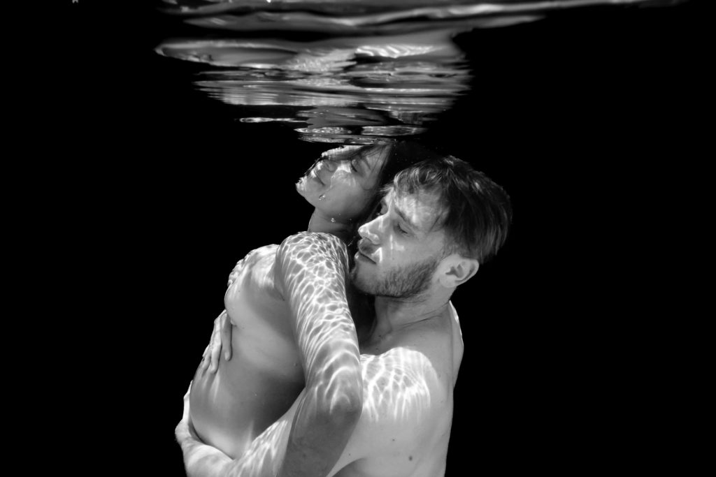amour sous l'eau