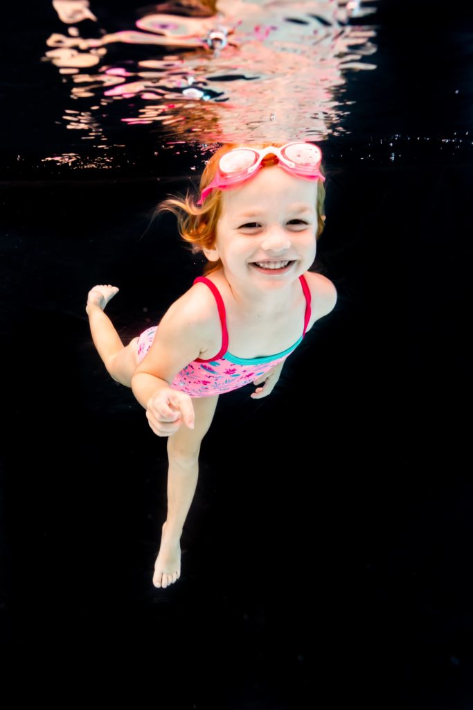 photo bébé nageur