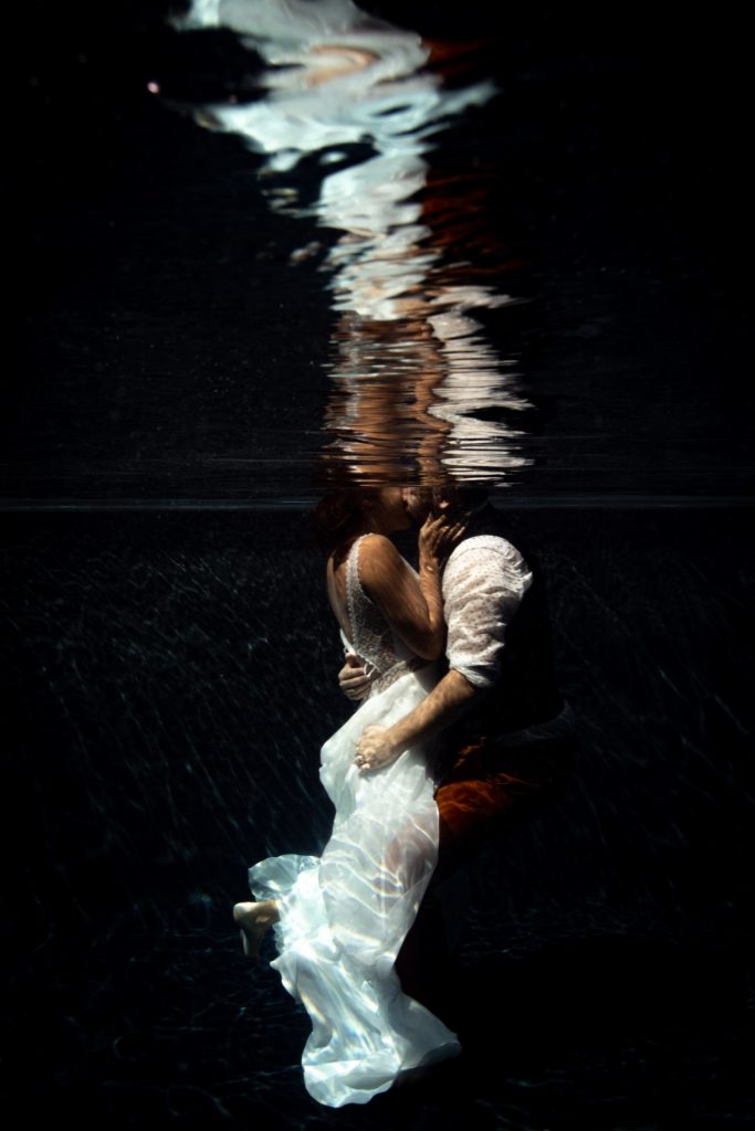 photographie couple aquatique underwater ile réunion
