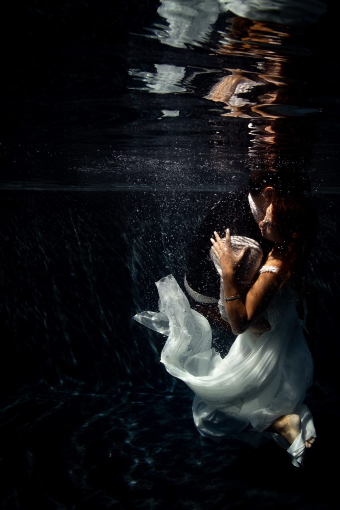 photographie couple aquatique underwater ile réunion