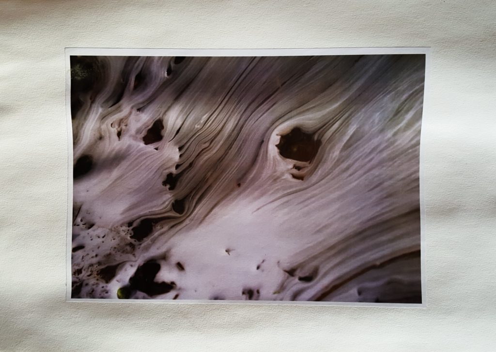 Photographie macro eau