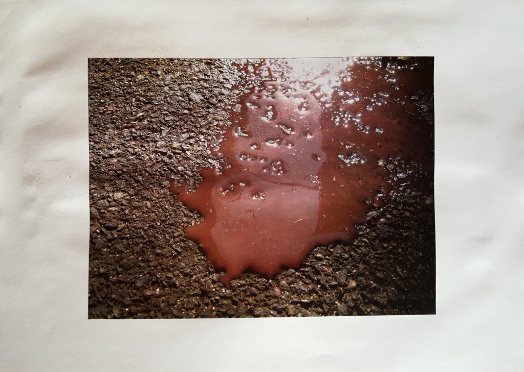 Photographie macro eau