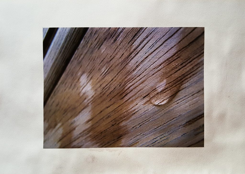 Photographie macro eau