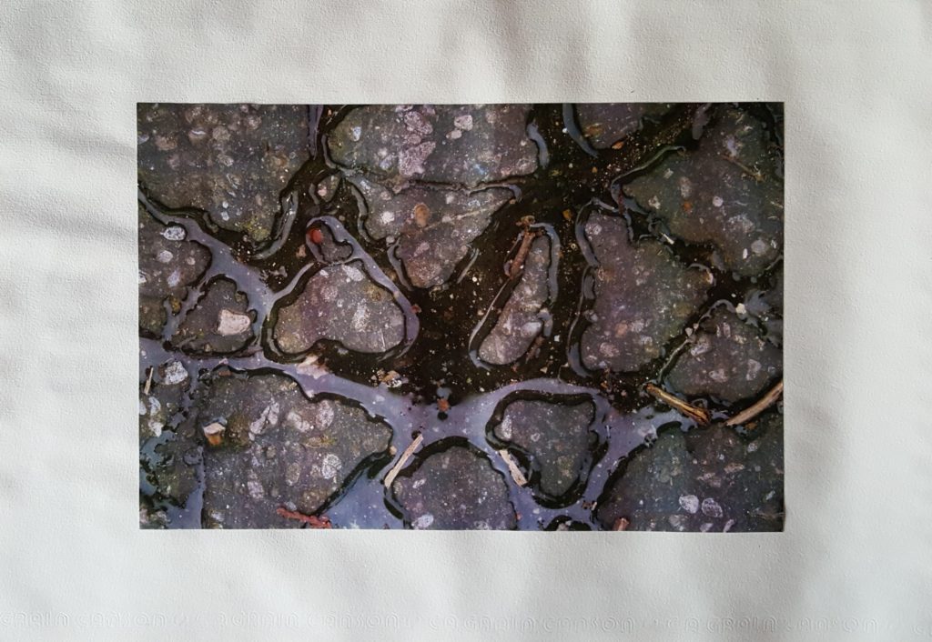 Photographie macro eau