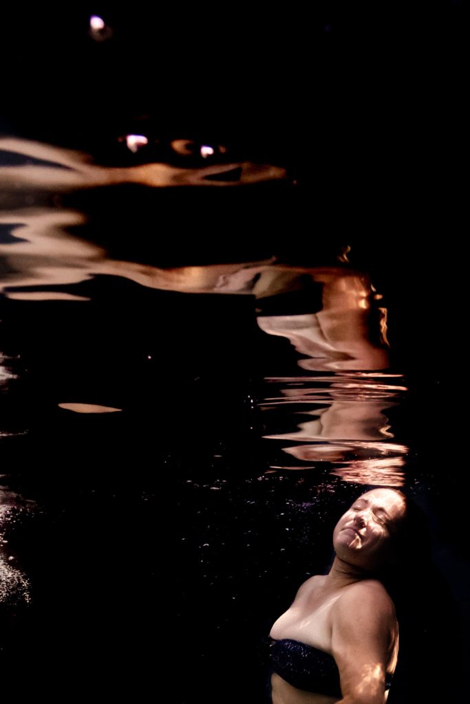 portrait underwater
