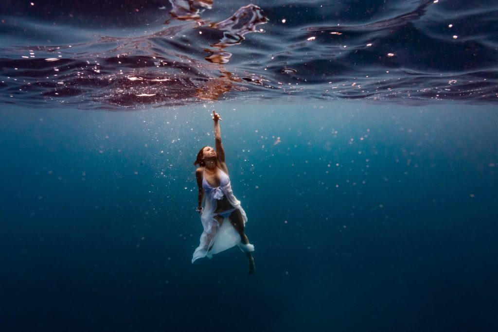 photographe portrait en mer