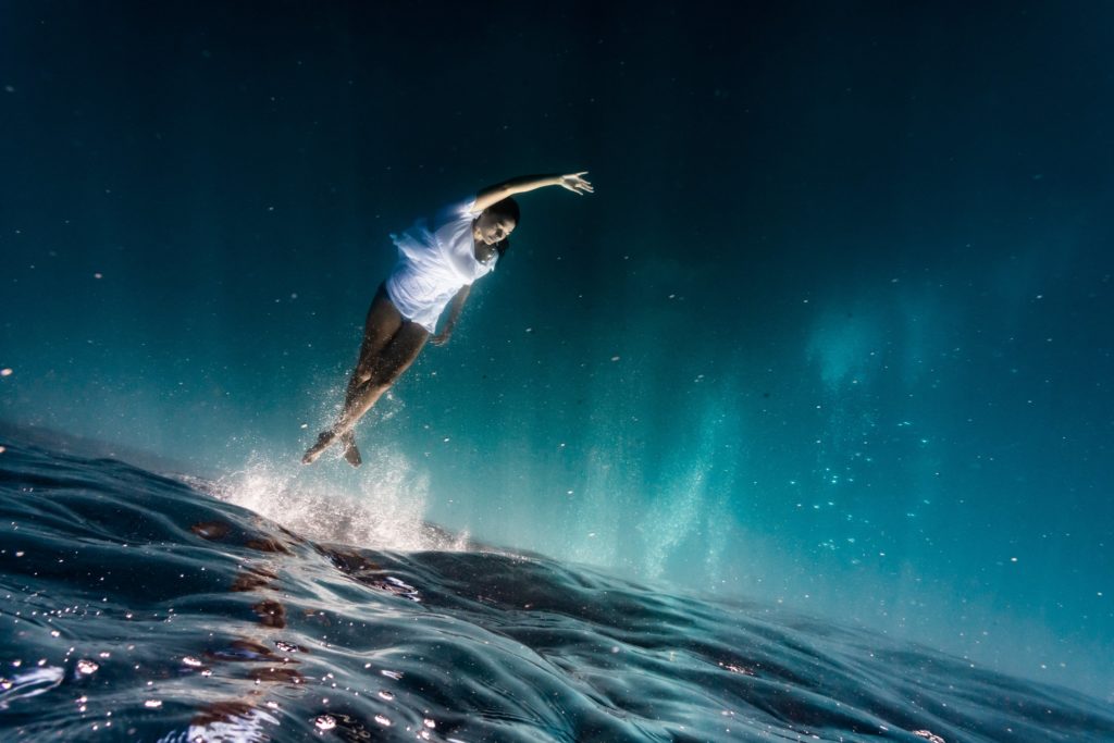 photographe portrait en mer