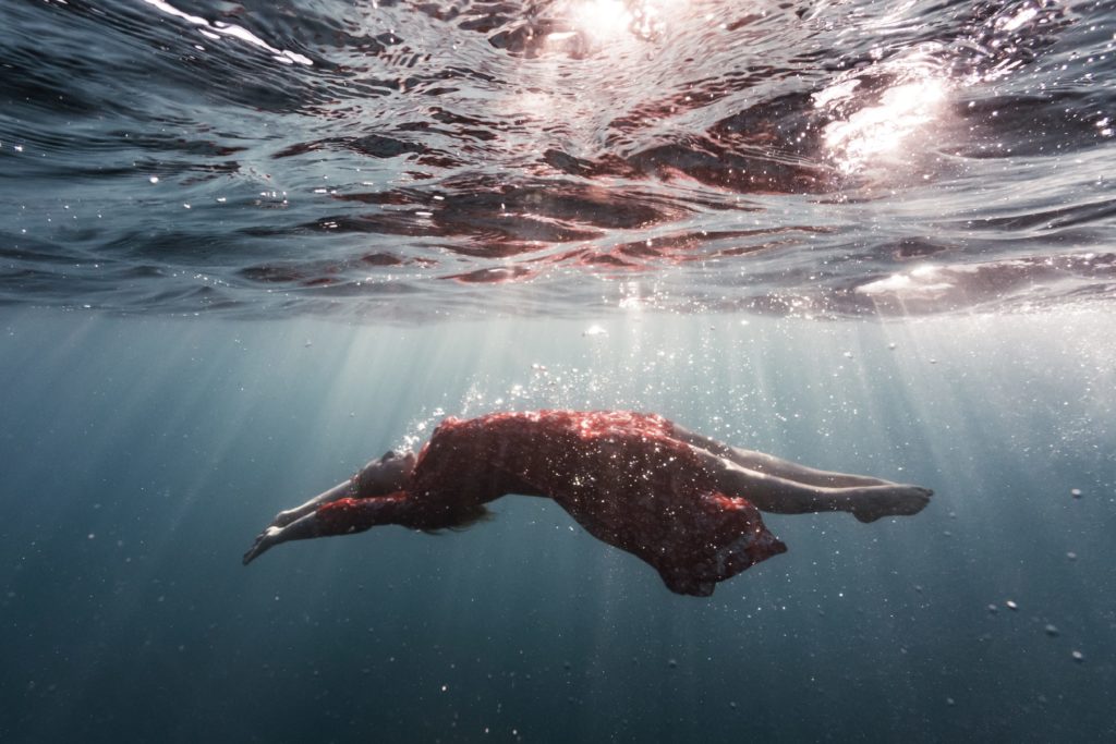 Charlotte boiron en mer