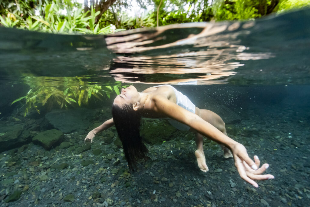 Portrait aquatique La Réunion