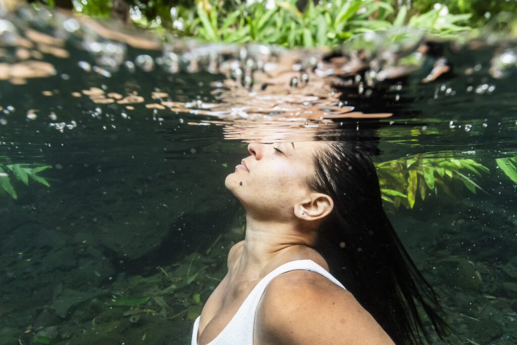 Portrait aquatique La Réunion
